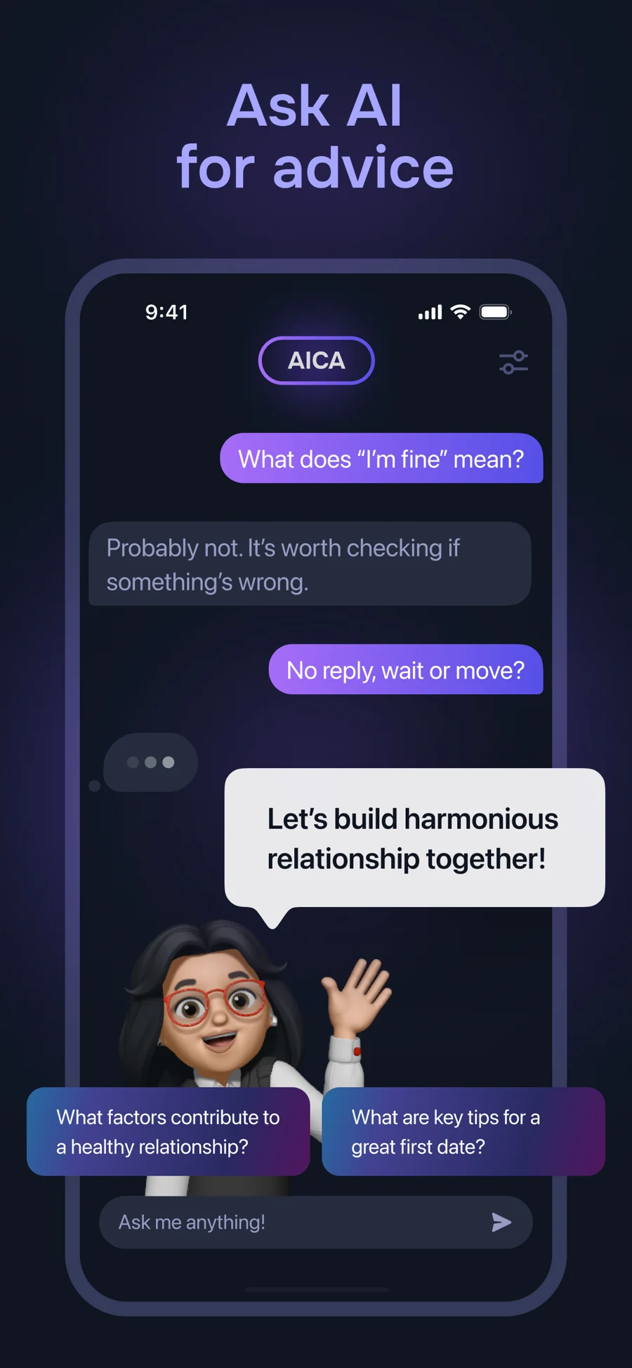 AICA Ai — iPhone screenshot 1